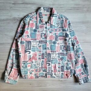 Deus Ex Machina Goofy Patrol AOP Print Jacket